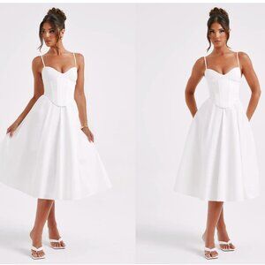 Babyboo Mariella Midi Dress - Ivory